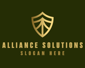 Elegant Security Shield logo design