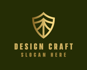 Elegant Security Shield logo design