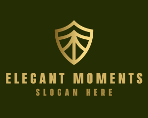 Elegant Security Shield logo design