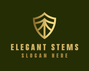 Elegant Security Shield logo design