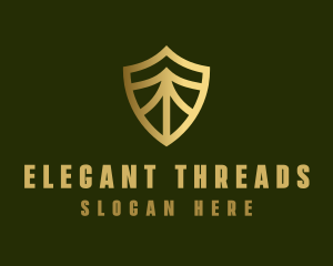 Elegant Security Shield logo design