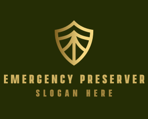 Elegant Security Shield logo design