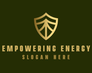 Elegant Security Shield logo design