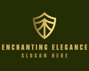 Elegant Security Shield logo design