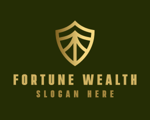 Elegant Security Shield logo design