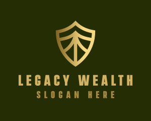 Elegant Security Shield logo design