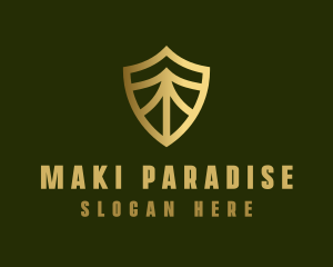 Elegant Security Shield logo design