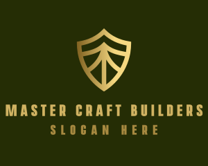 Elegant Security Shield logo design