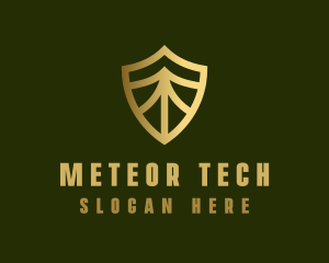 Elegant Security Shield logo design