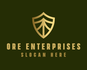 Elegant Security Shield logo design