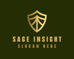 Elegant Security Shield logo design