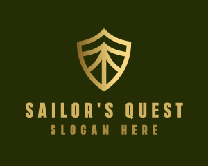 Elegant Security Shield logo design