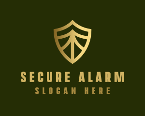 Elegant Security Shield logo design