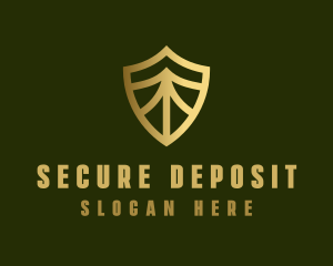 Elegant Security Shield logo design