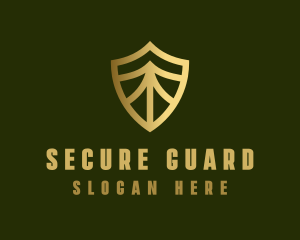 Elegant Security Shield logo design