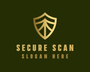 Elegant Security Shield logo design