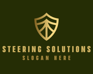 Elegant Security Shield logo design