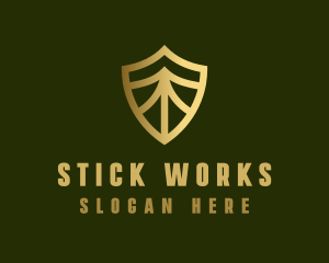 Elegant Security Shield logo design