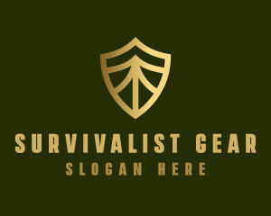 Elegant Security Shield logo design