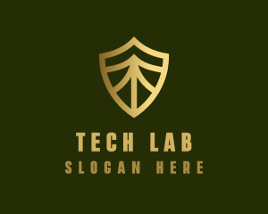 Elegant Security Shield logo design