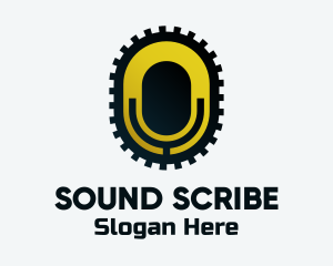 Yellow Microphone App logo