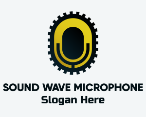 Yellow Microphone App logo