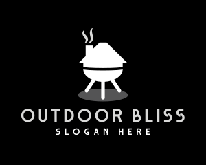 Grill House Smoked Barbecue logo design