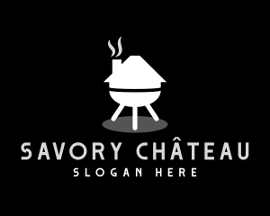 Grill House Smoked Barbecue logo design