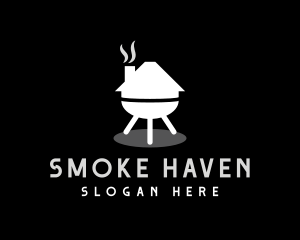 Grill House Smoked Barbecue logo design