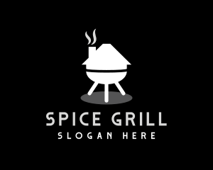 Grill House Smoked Barbecue logo design