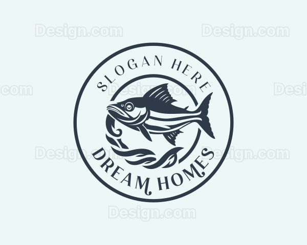 Fishing Tuna Fish Logo