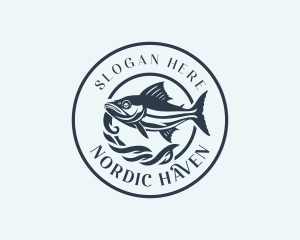 Fishing Tuna Fish Logo