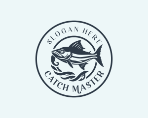 Fishing Tuna Fish logo