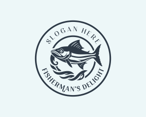 Fishing Tuna Fish logo