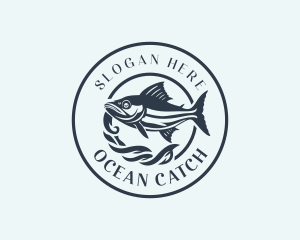 Fishing Tuna Fish logo