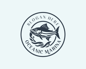 Fishing Tuna Fish logo