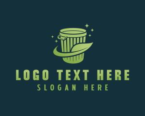 Eco Sanitation Trash  logo