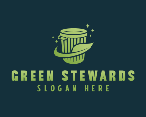 Eco Sanitation Trash  logo design