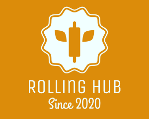 Rolling Pin Wheat logo design