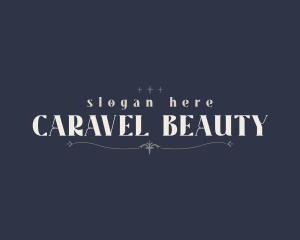 Beauty Sparkle Wordmark logo design