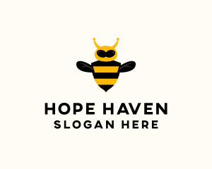 Honey Bee Wasp Logo