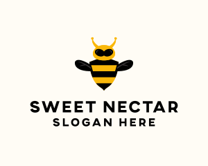 Honey Bee Wasp logo design