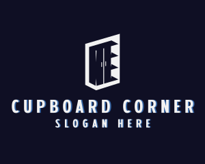 Cabinet Shelves Furniture logo design