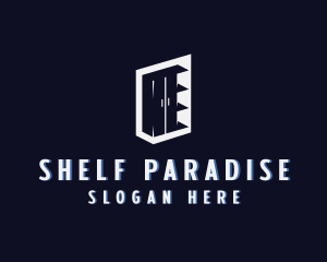 Cabinet Shelves Furniture logo design