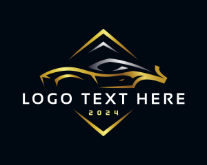Luxury Automobile Car logo design