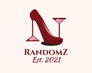 Classy Wine Stiletto logo