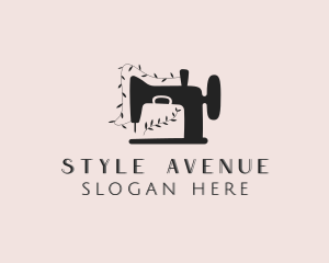 Sewing Machine Tailoring logo design