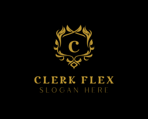 Stylish Elegant Florist logo design