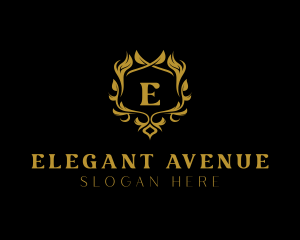 Stylish Elegant Florist logo design