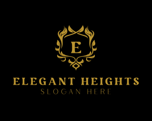 Stylish Elegant Florist logo design